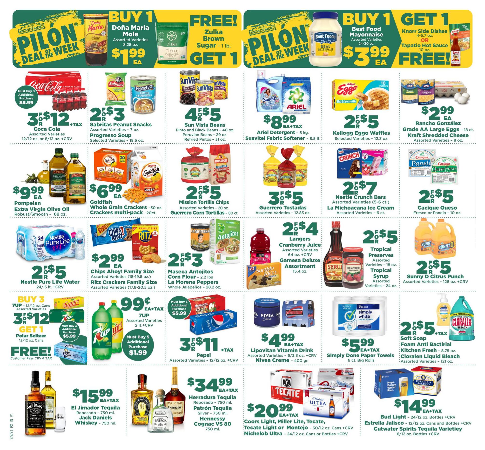 Northgate Market Weekly Ad Flyer March 3 to March 9, 2021