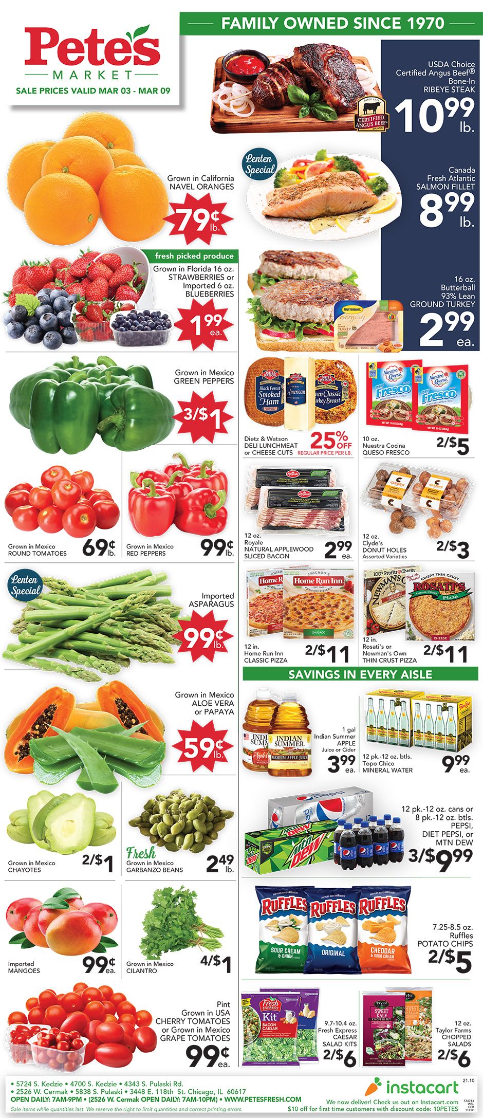 Pete's Fresh Market Weekly Ad Flyer March 3 to March 9, 2021