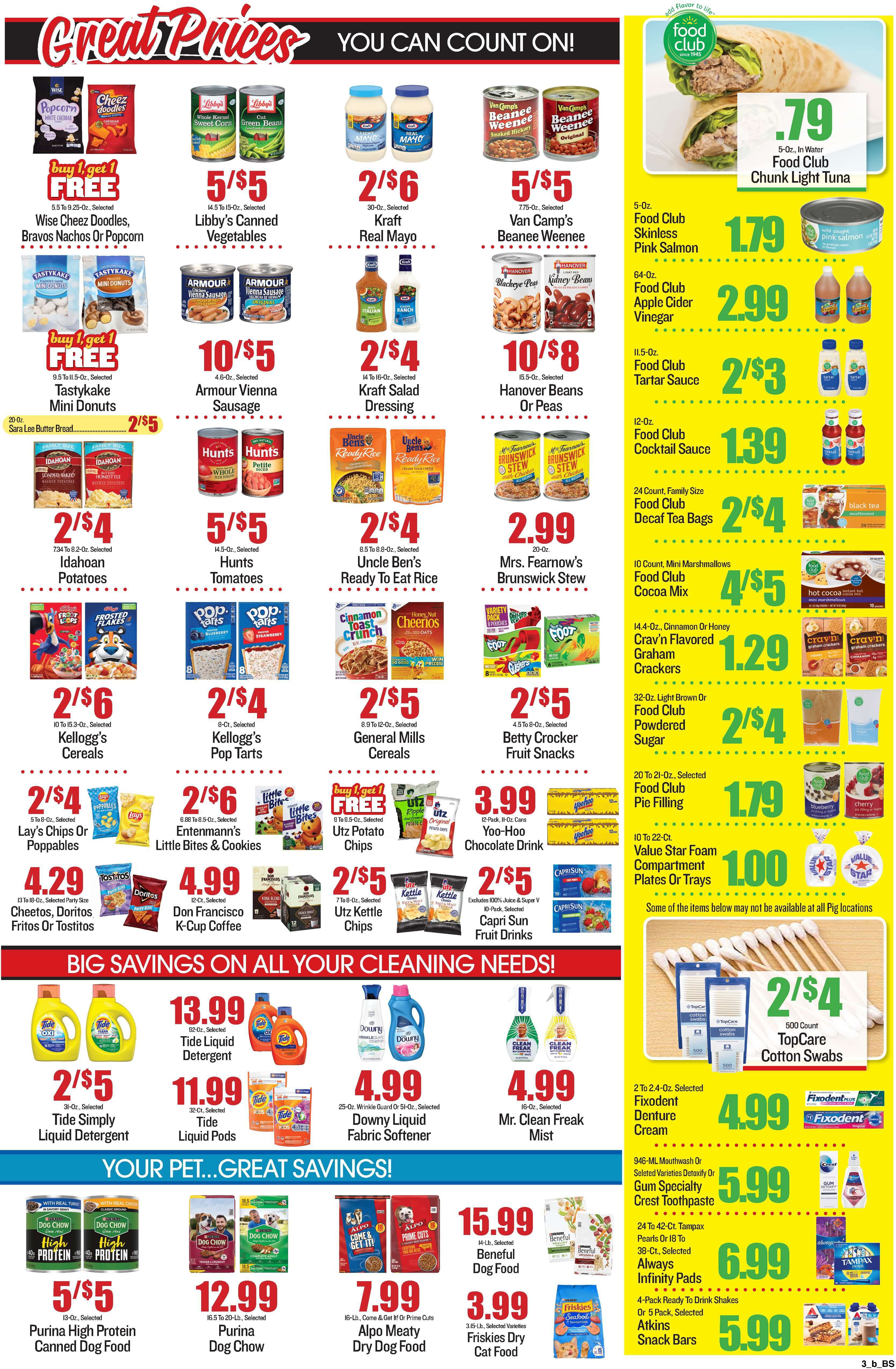 Piggly Wiggly (NC) Weekly Ad Flyer March 3 to March 9, 2021