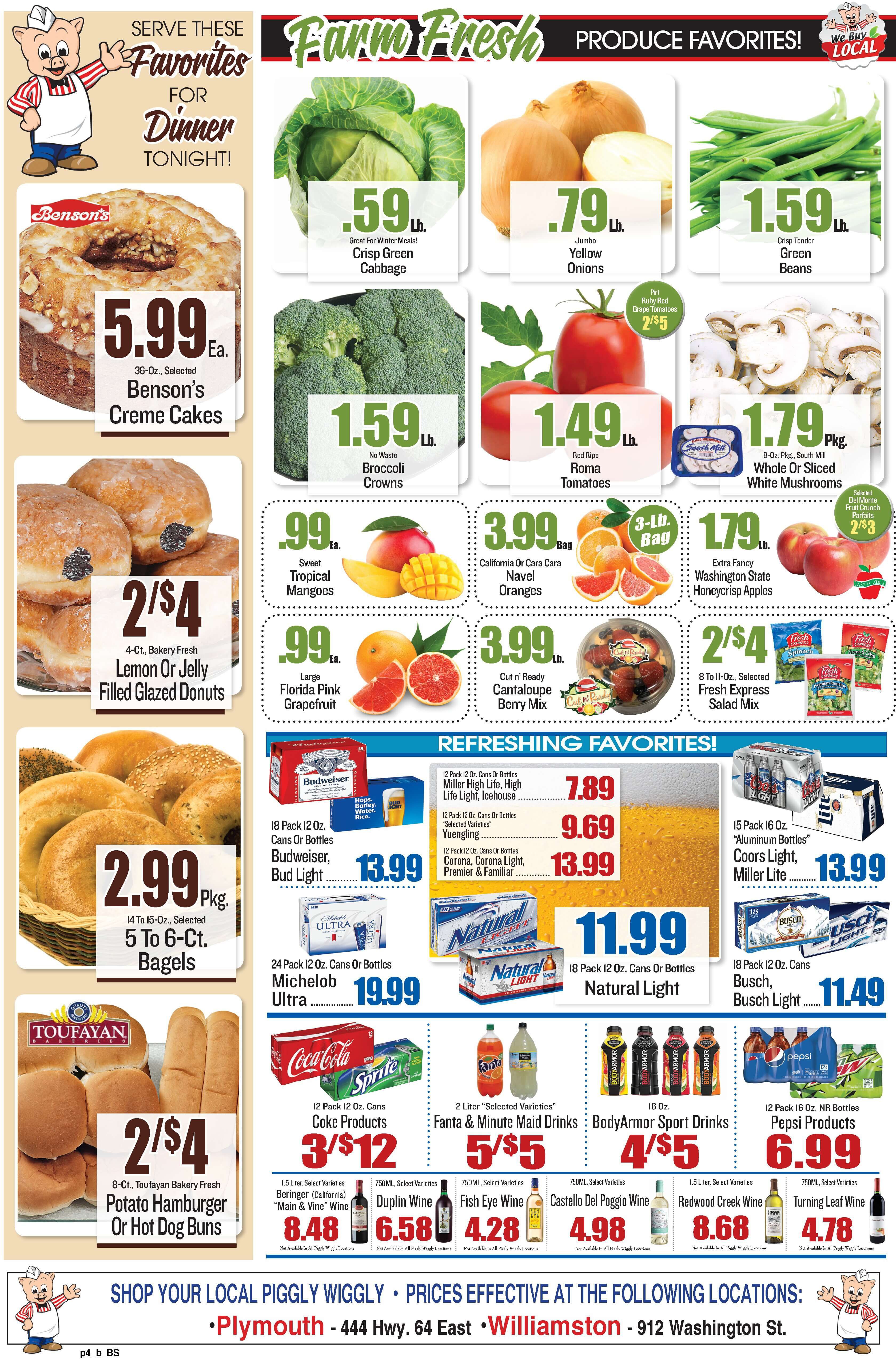 Piggly Wiggly (NC) Weekly Ad Flyer March 3 to March 9, 2021