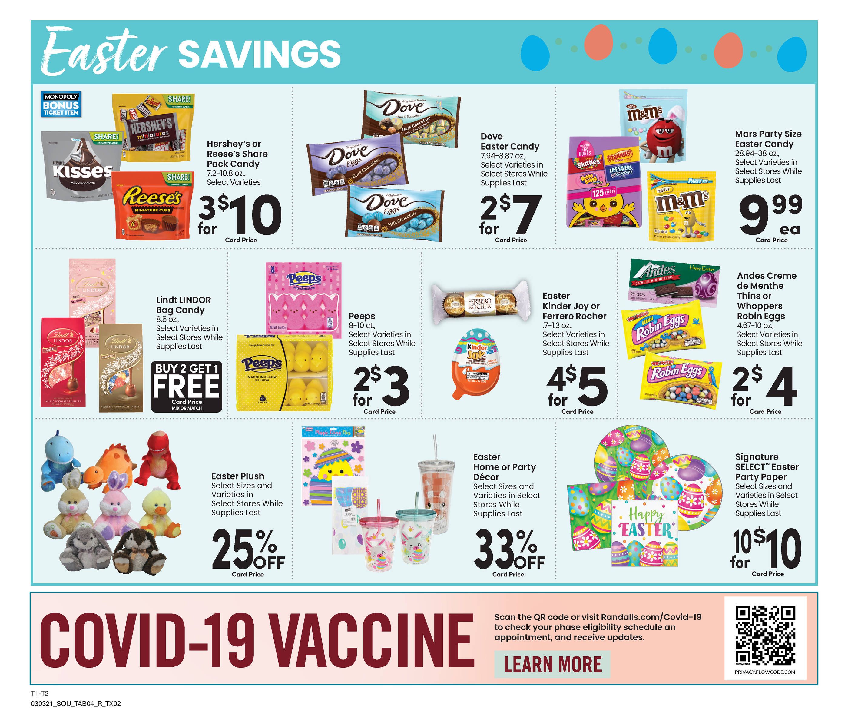 Randalls Weekly Ad Flyer March 3 to March 9, 2021