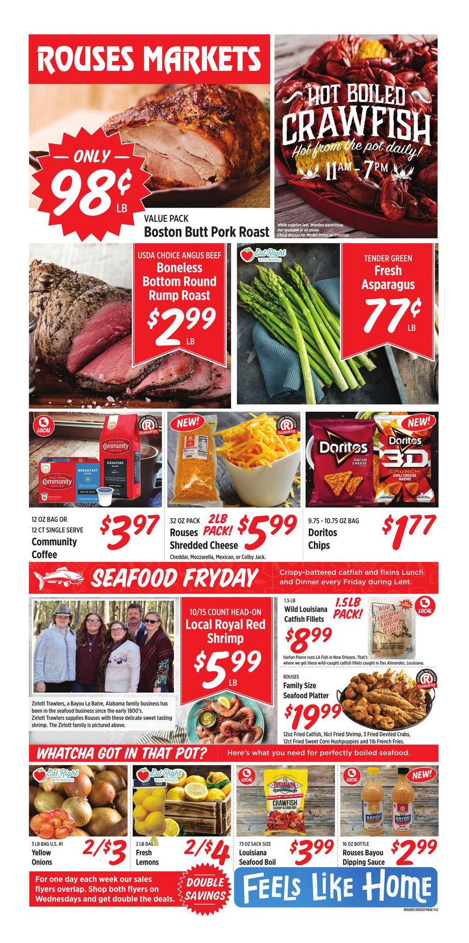 Rouses Markets Weekly Ad Flyer March 3 to March 9, 2021