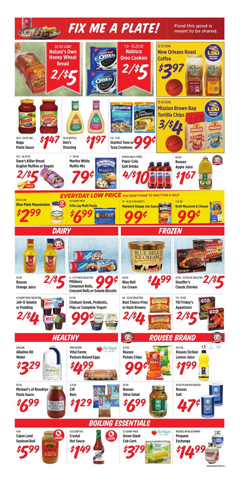 Rouses Markets Weekly Ad Flyer March 3 to March 9, 2021