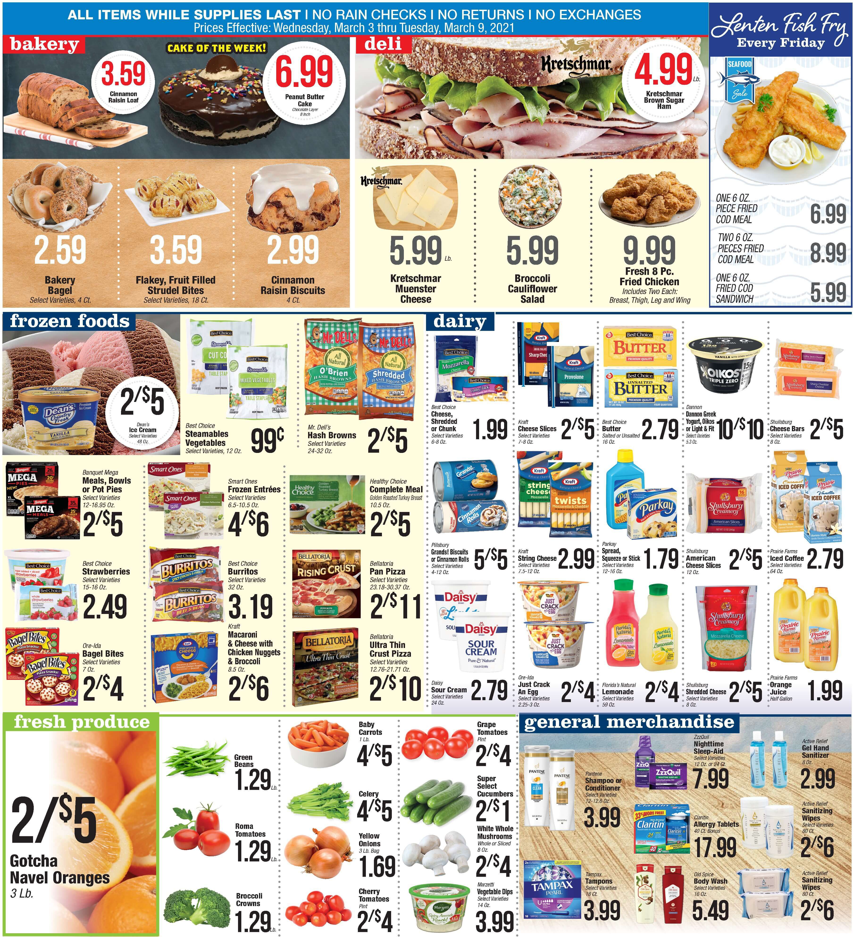 Sullivan's Foods Weekly Ad Flyer March 3 to March 9, 2021