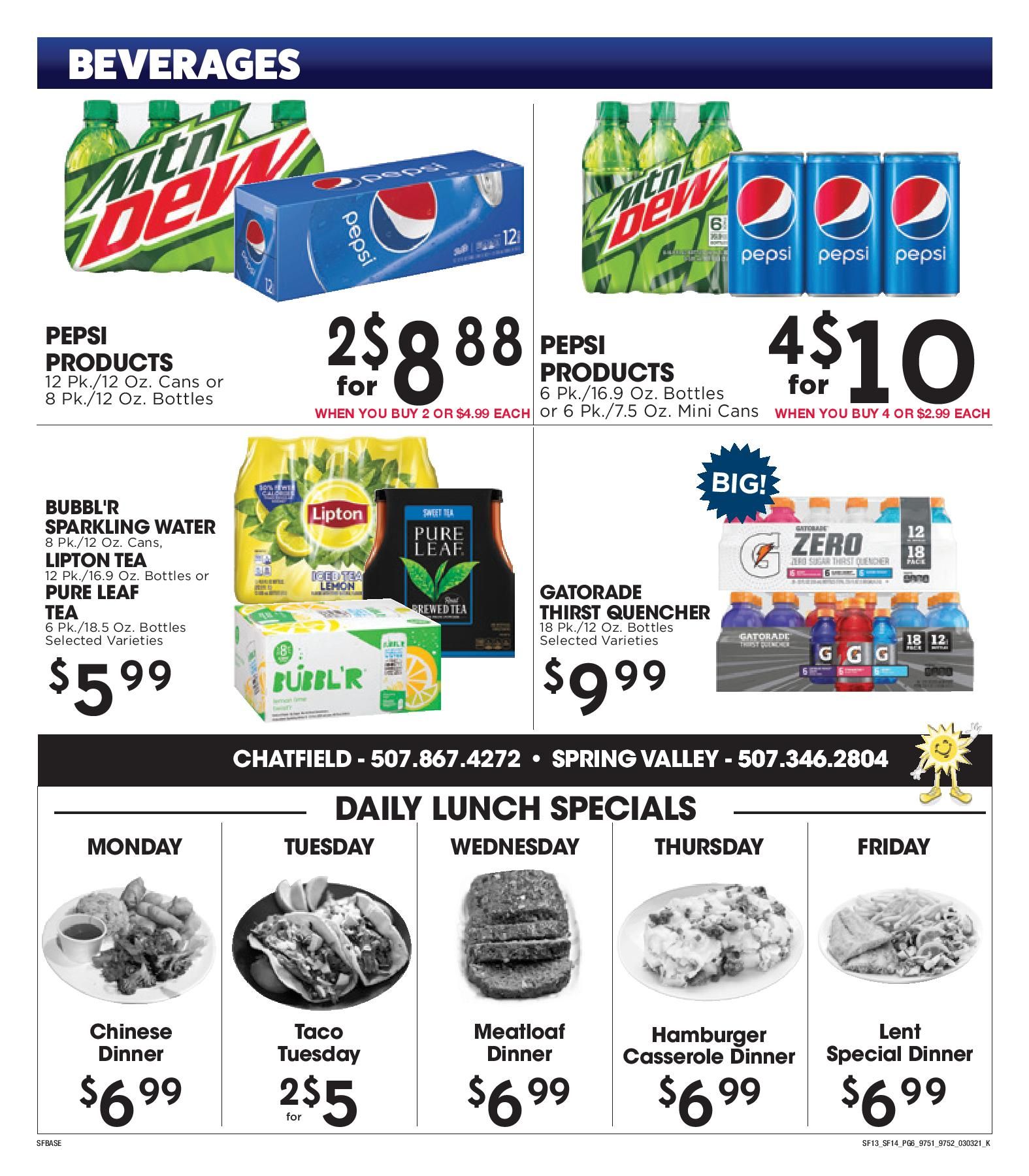 Sunshine Foods Weekly Ad Flyer March 3 to March 9, 2021
