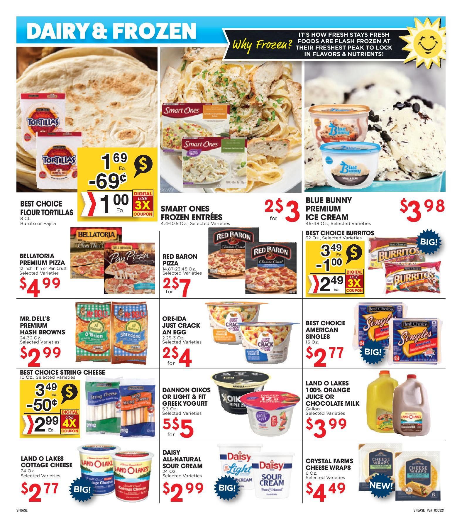 Sunshine Foods Weekly Ad Flyer March 3 to March 9, 2021