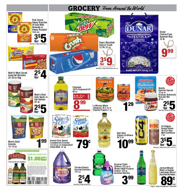 Super King Markets Weekly Ad Flyer March 3 to March 9, 2021