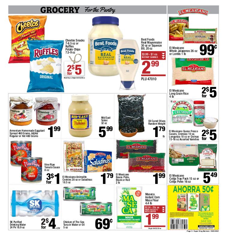 Super King Markets Weekly Ad Flyer March 3 to March 9, 2021