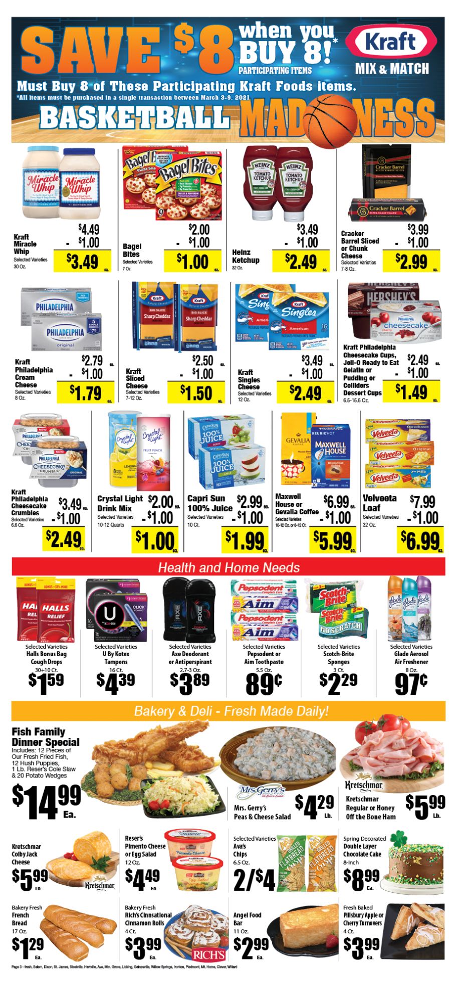 Town & Country Supermarket Weekly Ad Flyer March 3 to March 9, 2021