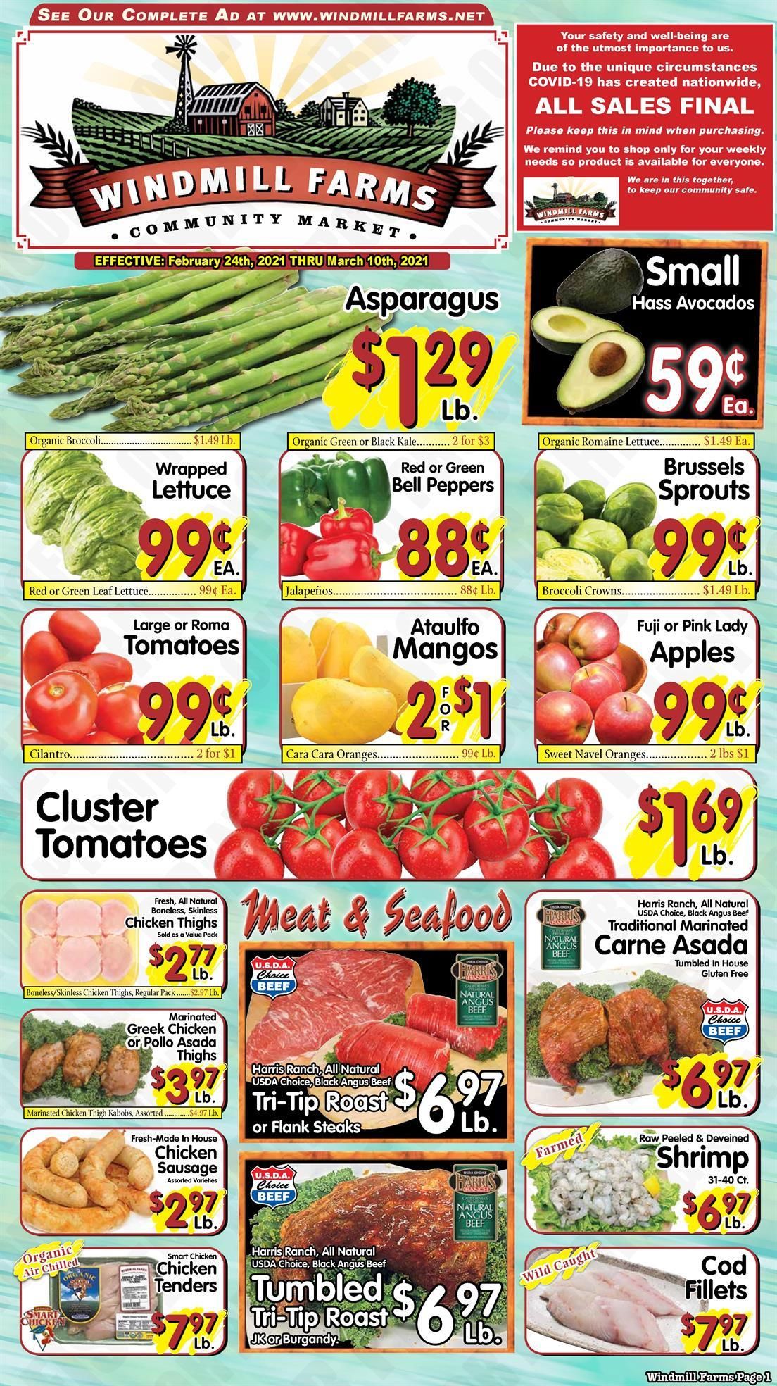 Windmill Farms Weekly Ad Flyer February 24 to March 10, 2021