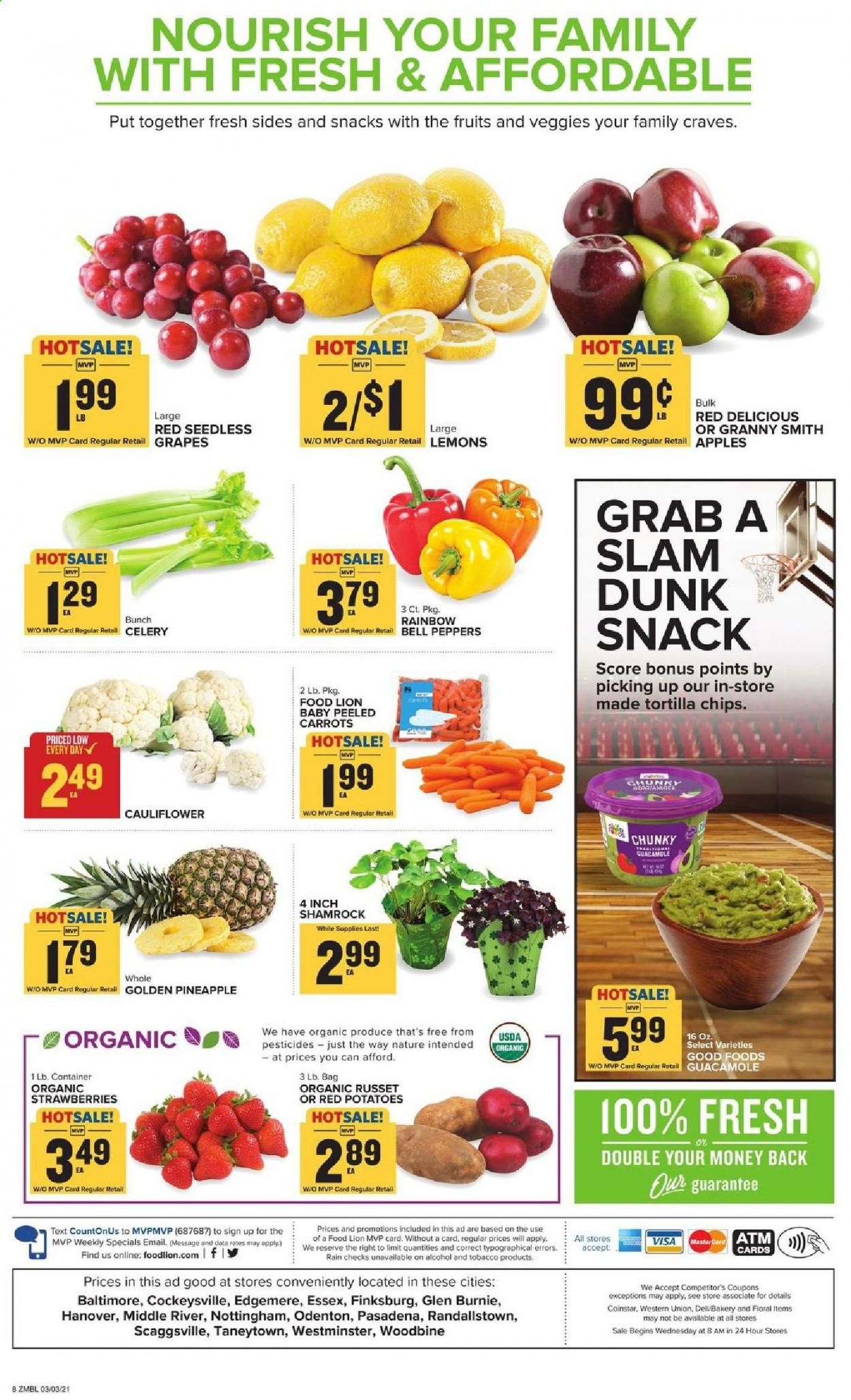 Food Lion (MD) Weekly Ad Flyer March 3 to March 9