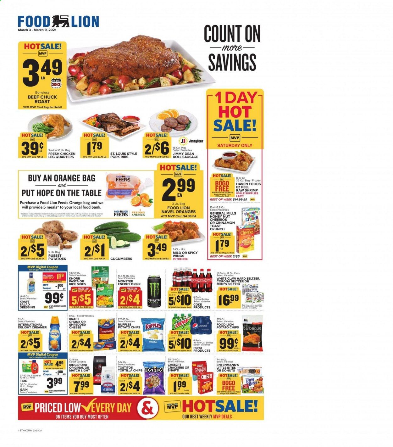 Food Lion (TN) Weekly Ad Flyer March 3 to March 9
