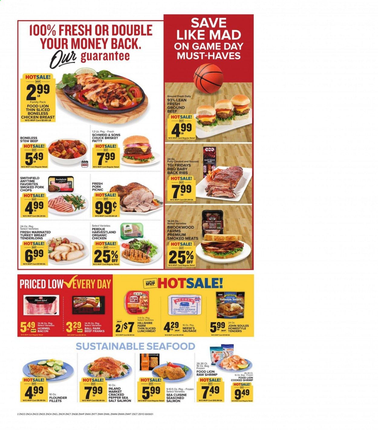Food Lion (NC) Weekly Ad Flyer March 3 to March 9