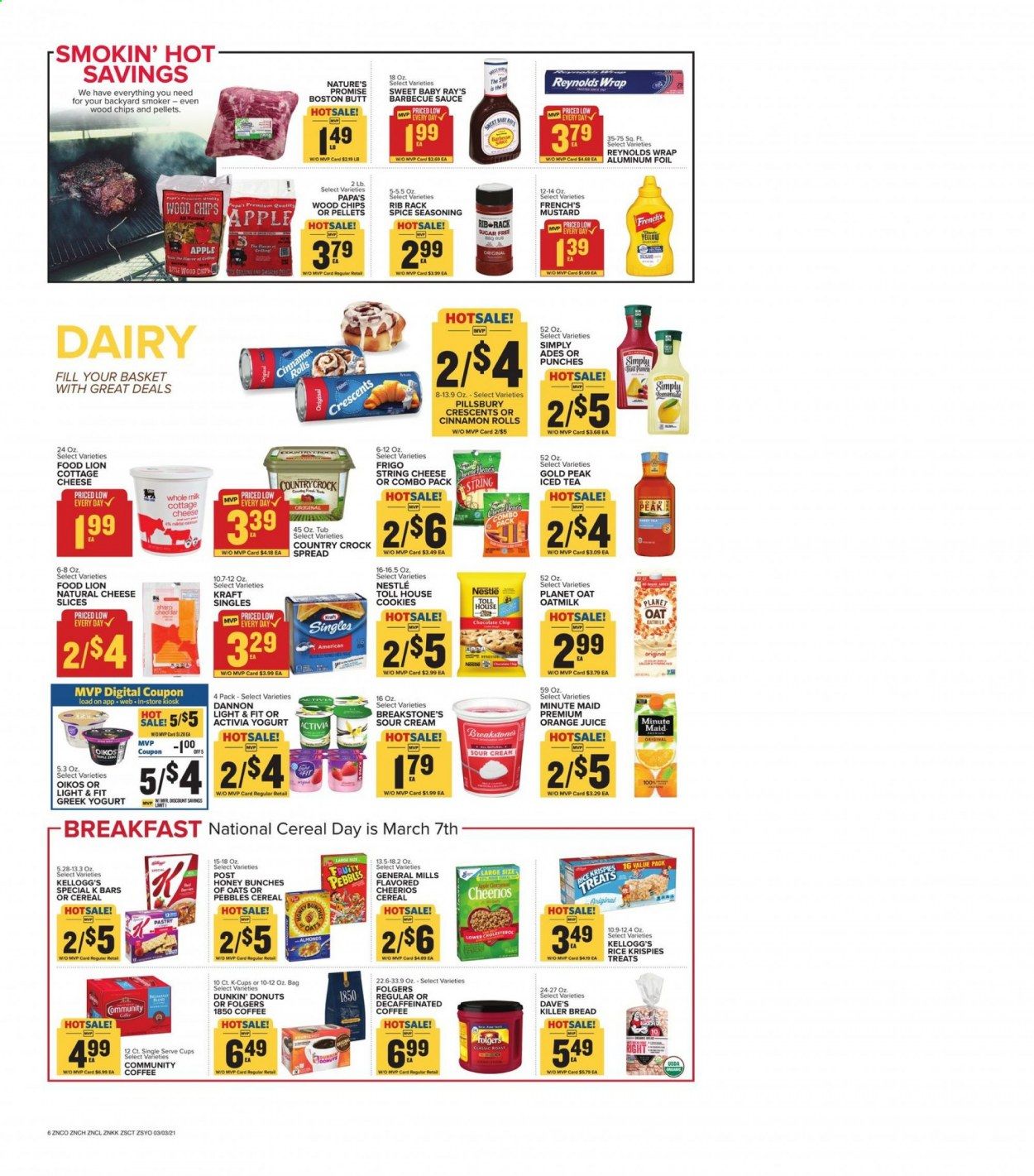 Food Lion (NC) Weekly Ad Flyer March 3 to March 9