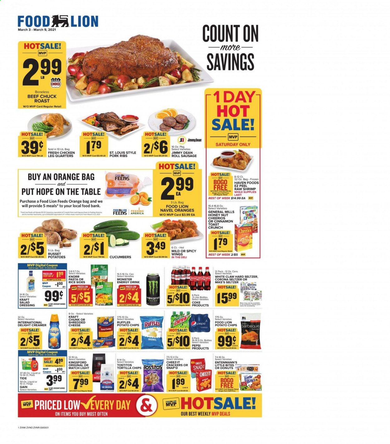 Food Lion (VA) Weekly Ad Flyer March 3 to March 9