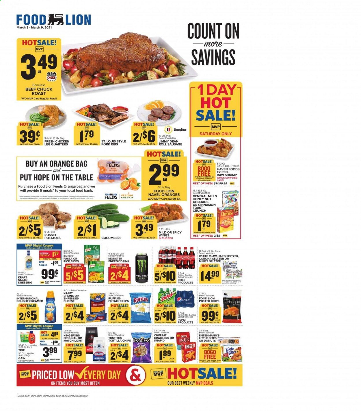 Food Lion (GA) Weekly Ad Flyer March 3 to March 9