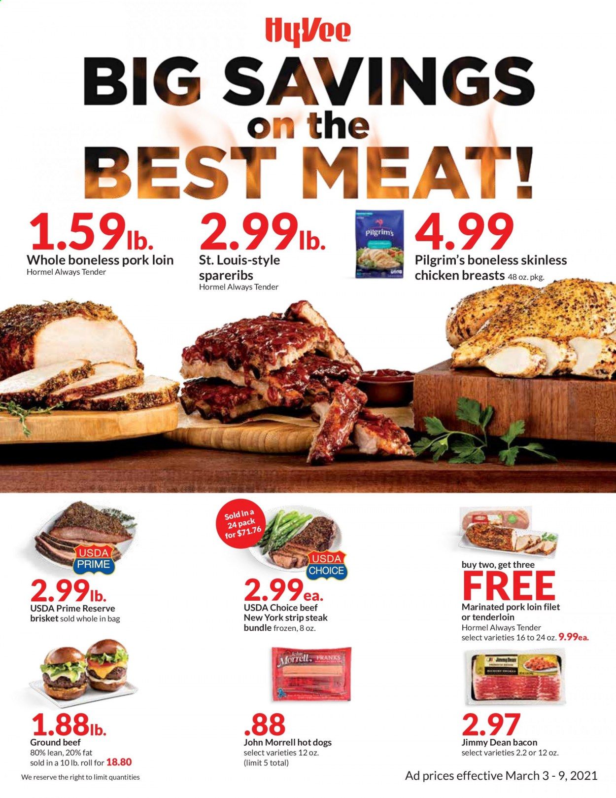 Hy-Vee (IA, IL, KS, MN, MO, NE, SD, WI) Weekly Ad Flyer March 3 to March 9