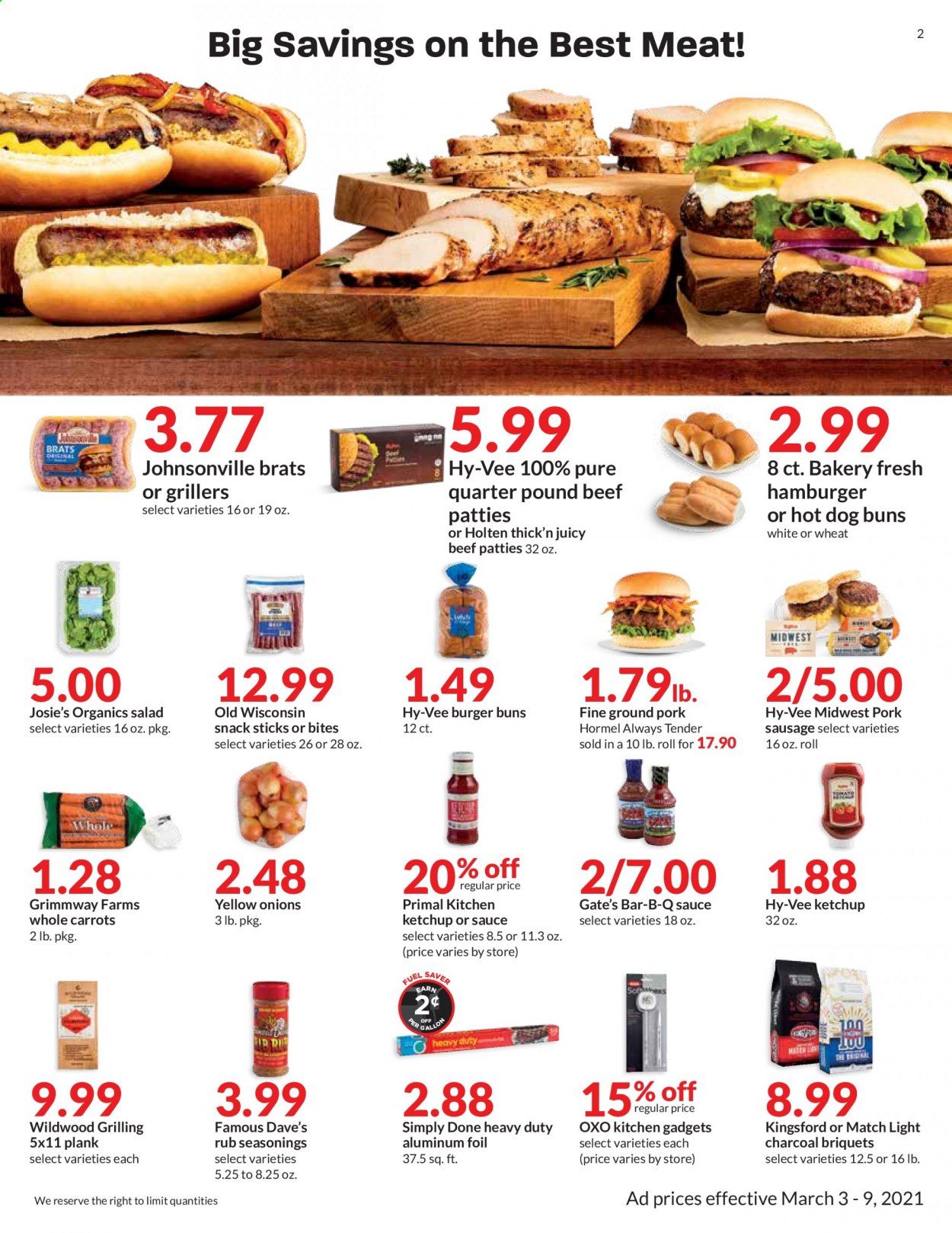 Hy-Vee (IA, IL, KS, MN, MO, NE, SD, WI) Weekly Ad Flyer March 3 to March 9