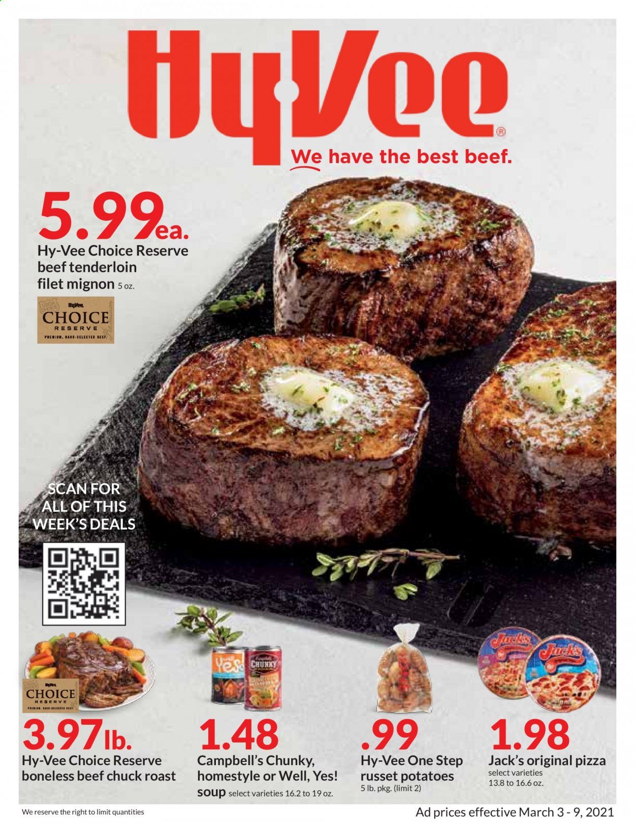 Hy-Vee (IA, IL, KS, MO) Weekly Ad Flyer March 3 to March 9