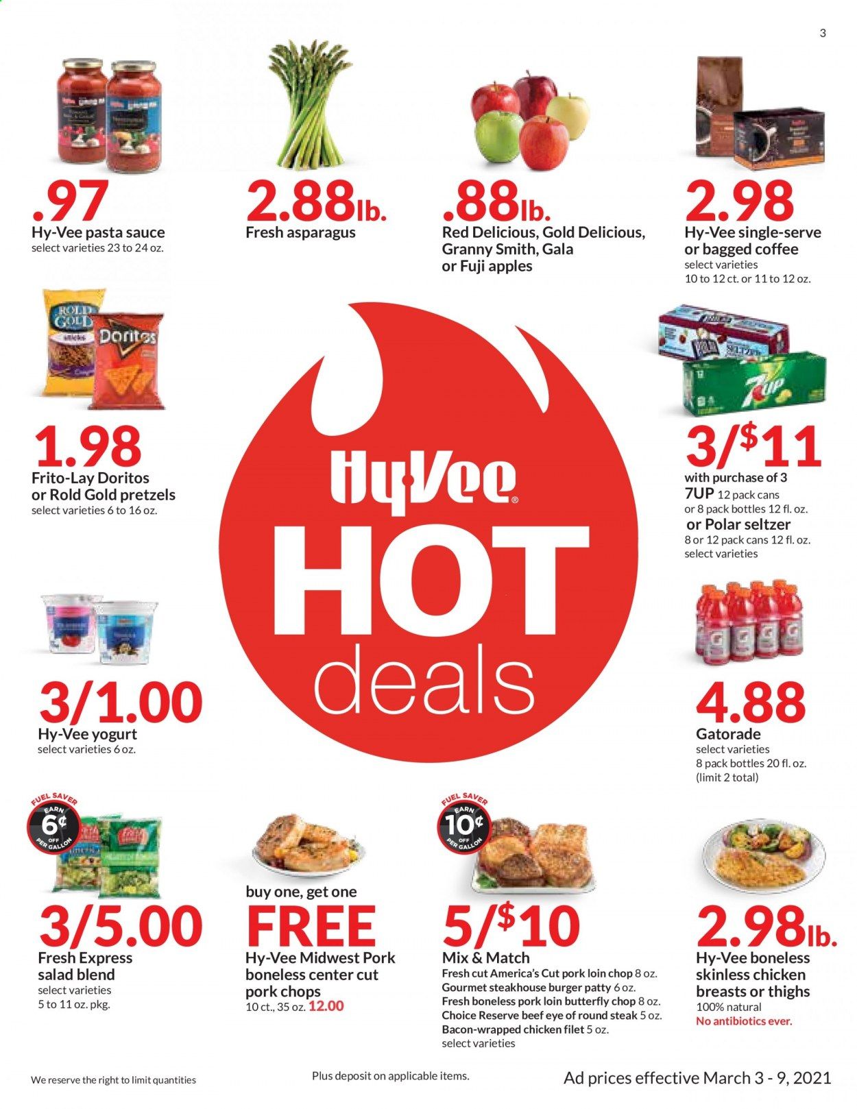 Hy-Vee (IA, IL, KS, MO) Weekly Ad Flyer March 3 to March 9