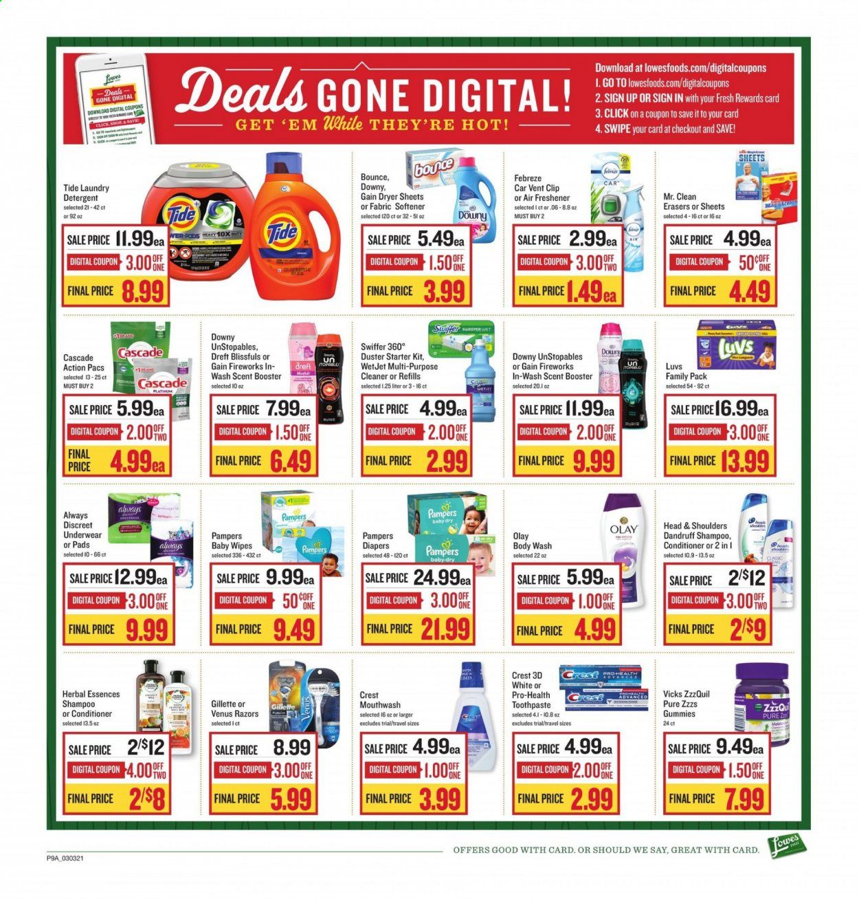 Lowes Foods Weekly Ad Flyer March 3 to March 9