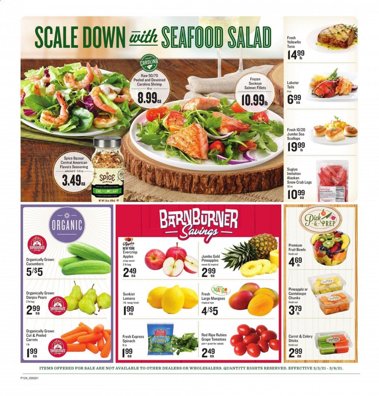 Lowes Foods Weekly Ad Flyer March 3 to March 9