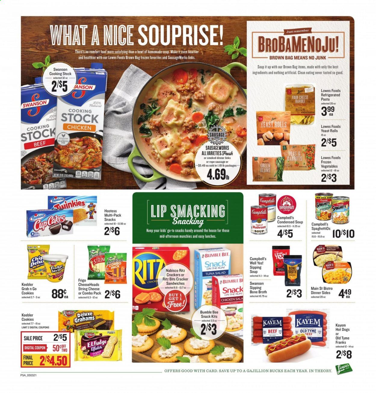 Lowes Foods Weekly Ad Flyer March 3 to March 9