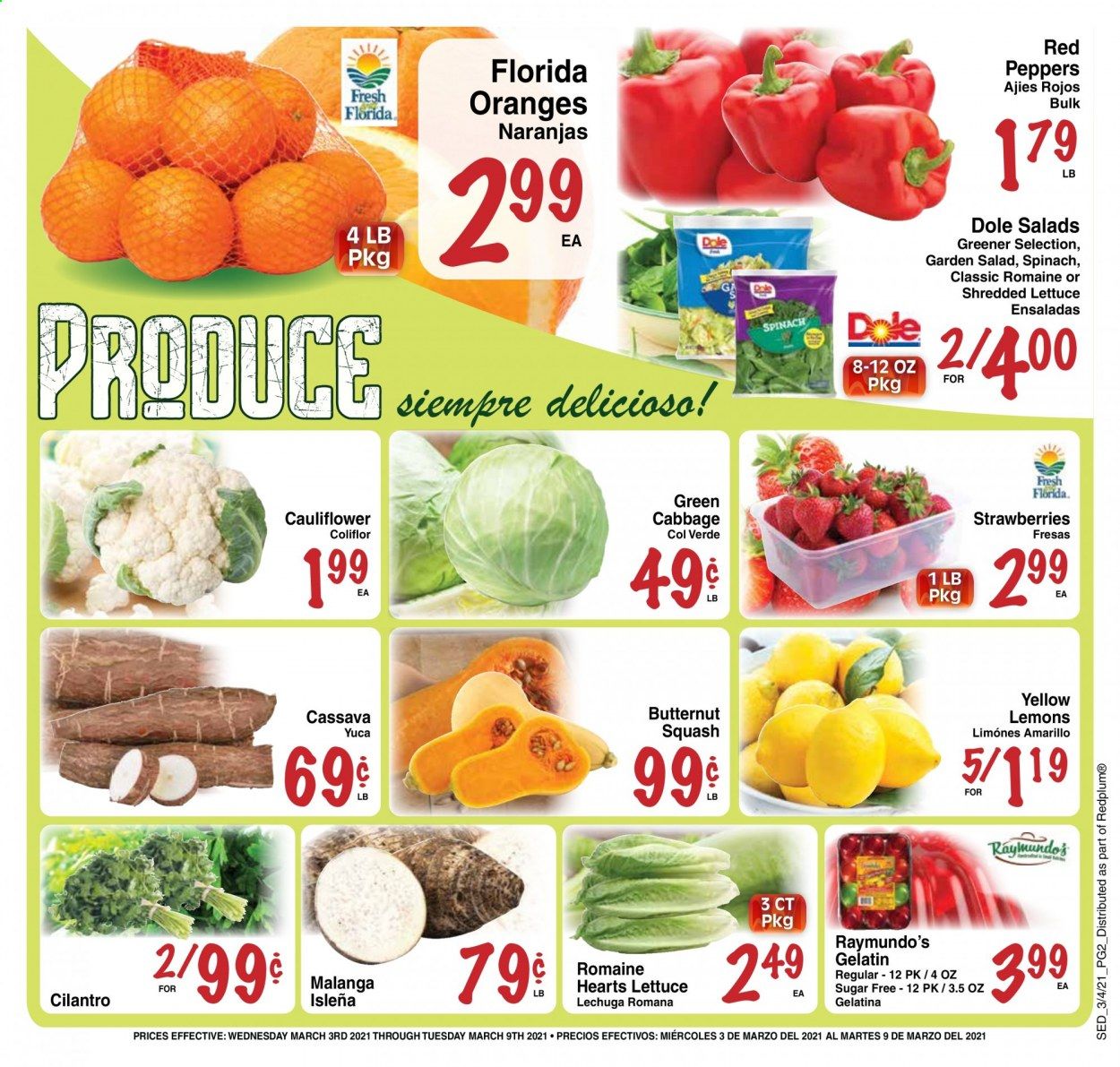 Sedano's (FL) Weekly Ad Flyer March 3 to March 9