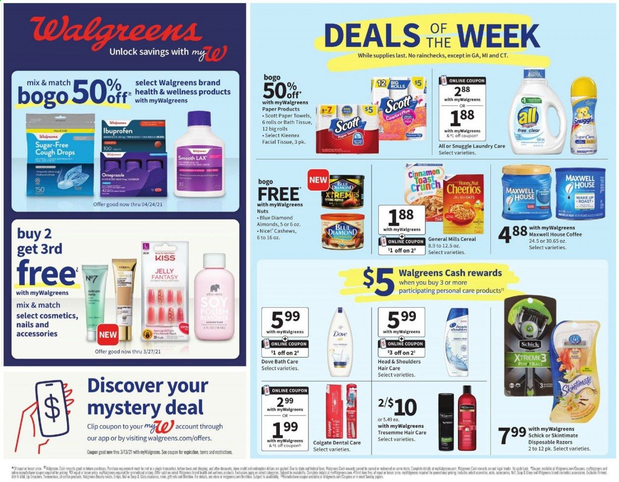 Walgreens Weekly Ad Flyer March 7 to March 13