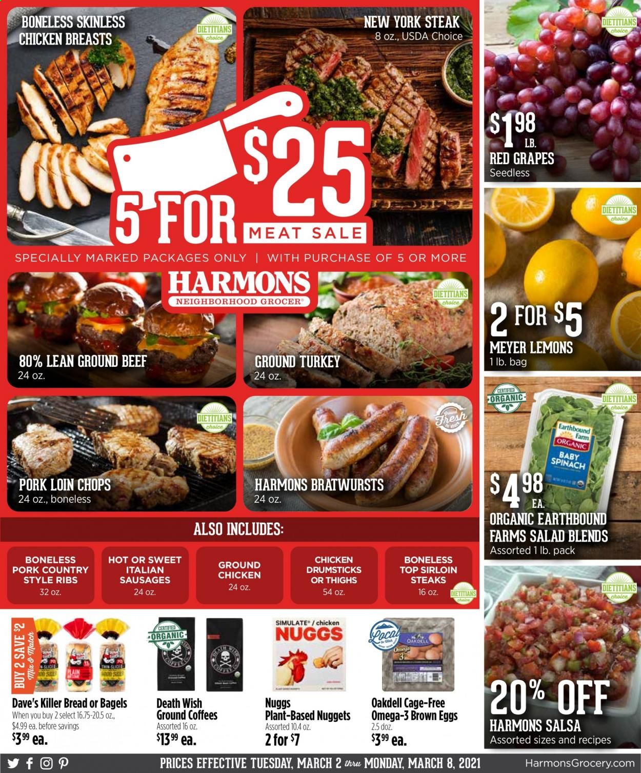 Harmons Weekly Ad Flyer March 2 to March 8