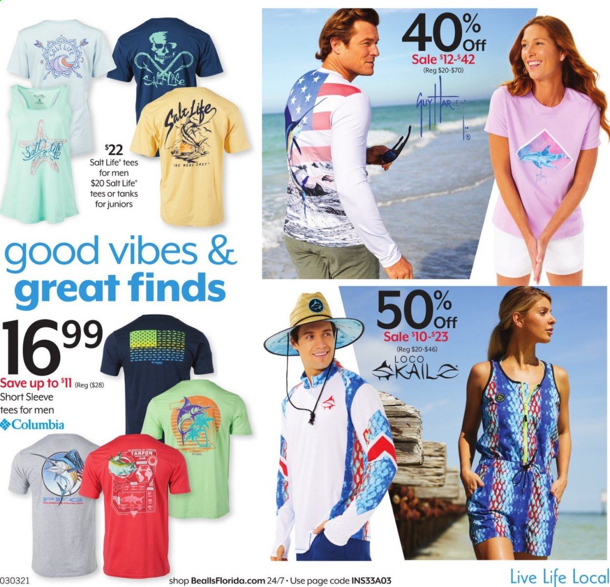 Bealls Florida Weekly Ad Flyer March 3 to March 9