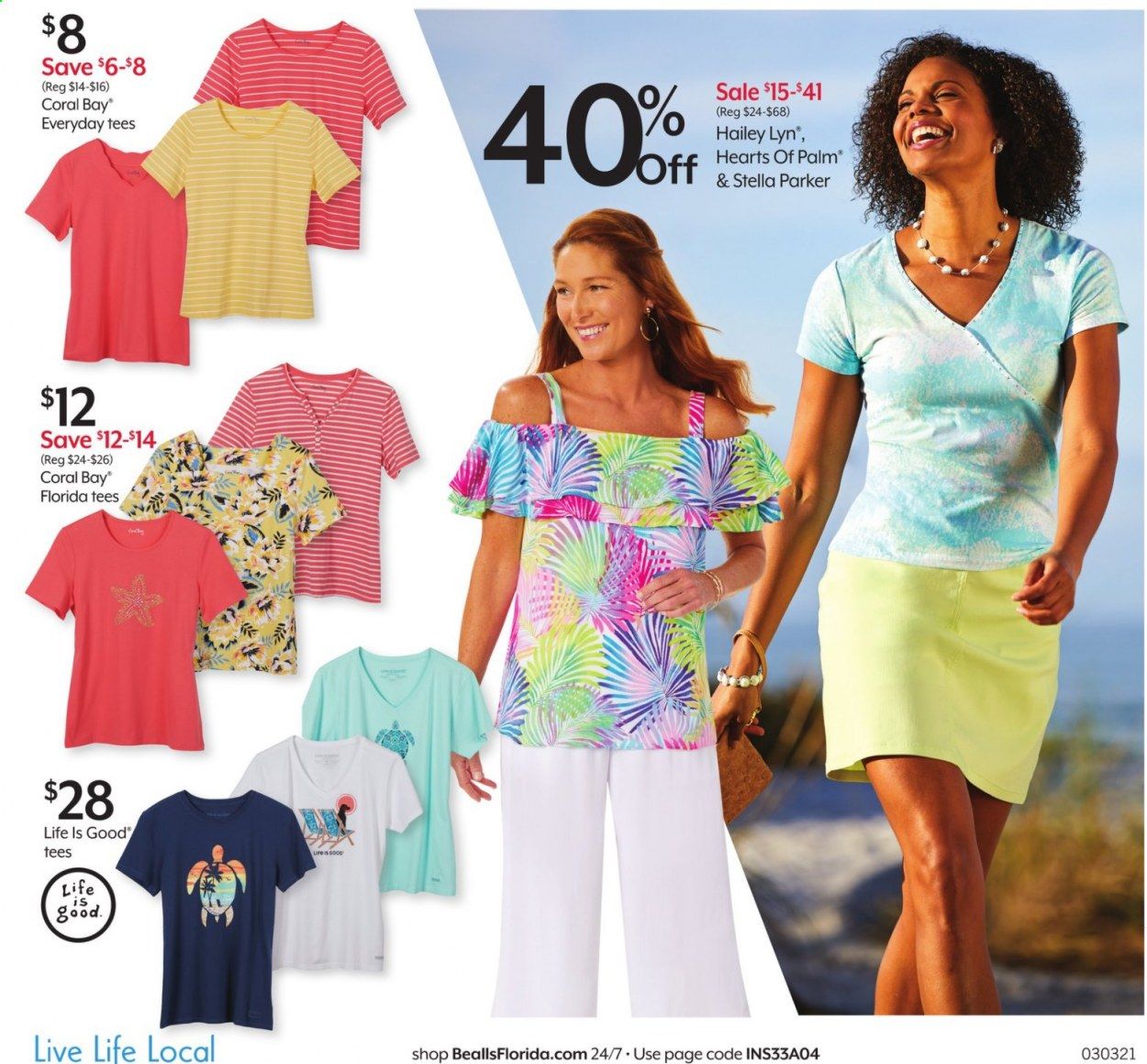 Bealls Florida Weekly Ad Flyer March 3 to March 9