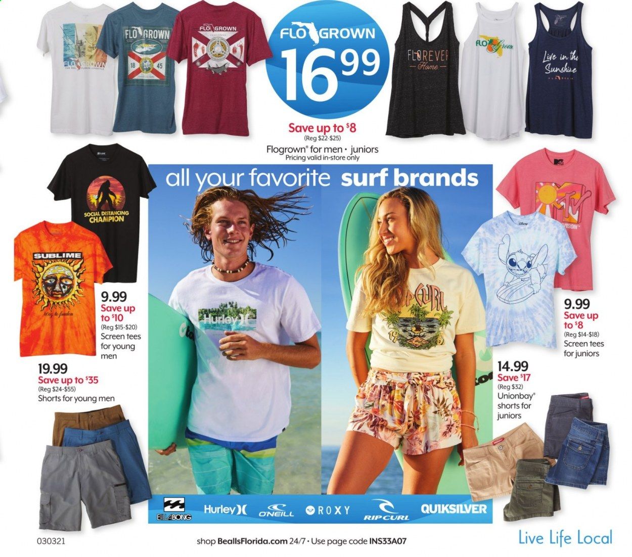 Bealls Florida Weekly Ad Flyer March 3 to March 9