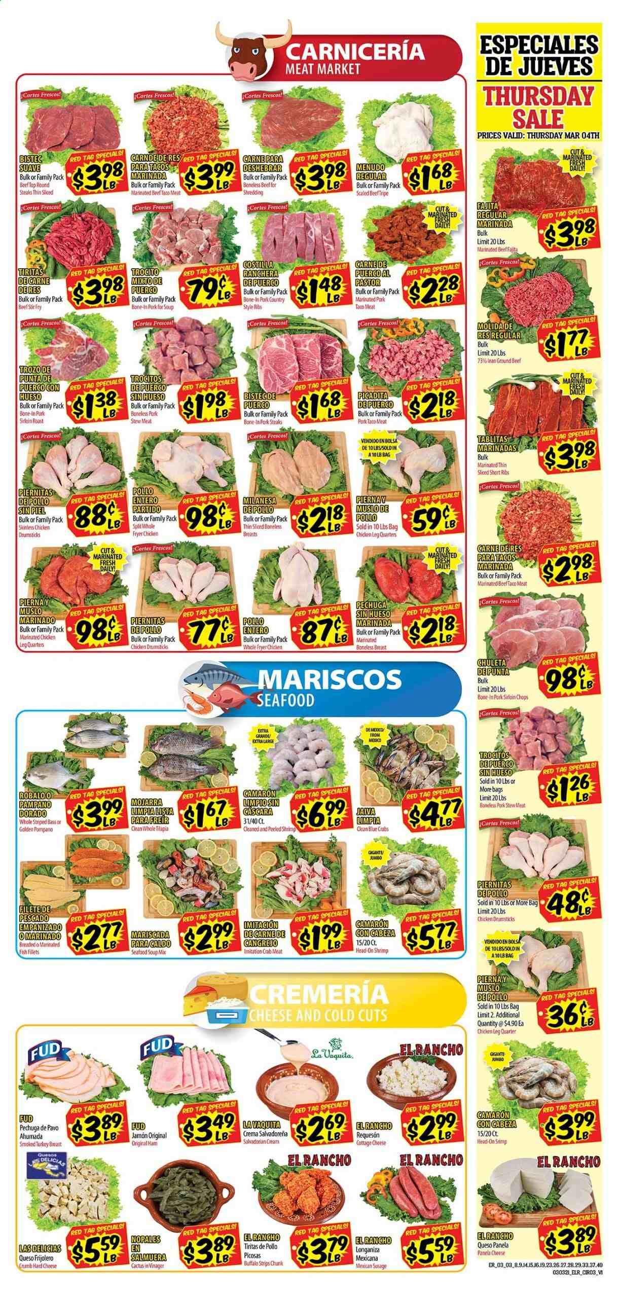 El Rancho (TX) Weekly Ad Flyer March 3 to March 9