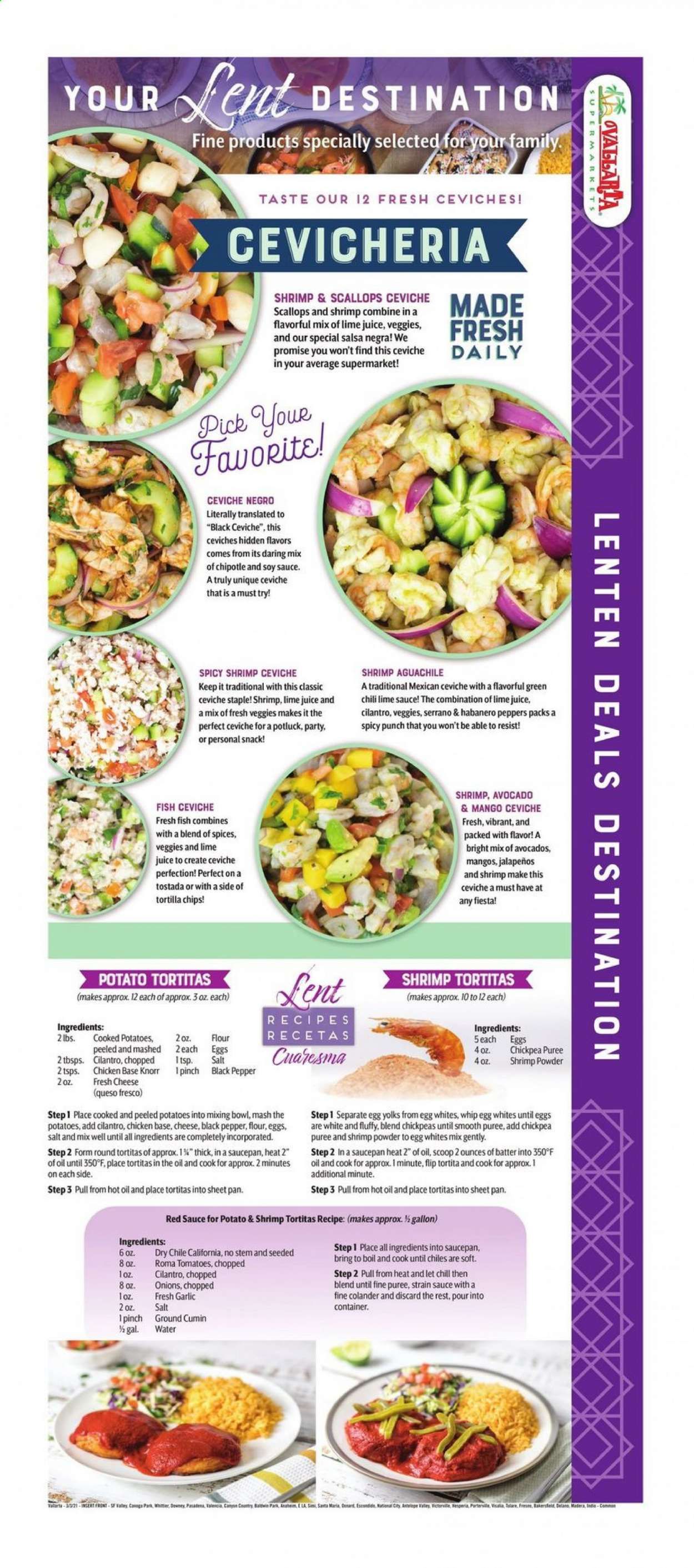 Vallarta (CA) Weekly Ad Flyer March 3 to March 9