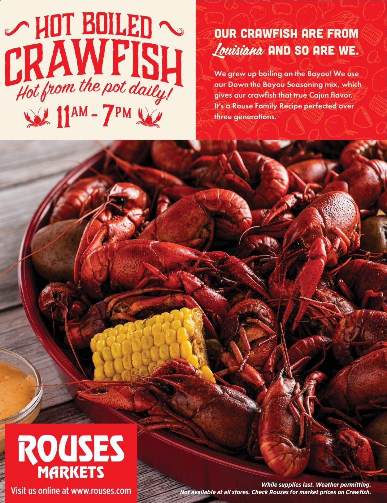 Rouses Markets (AL, LA, MS) Weekly Ad Flyer March 1 to April 30