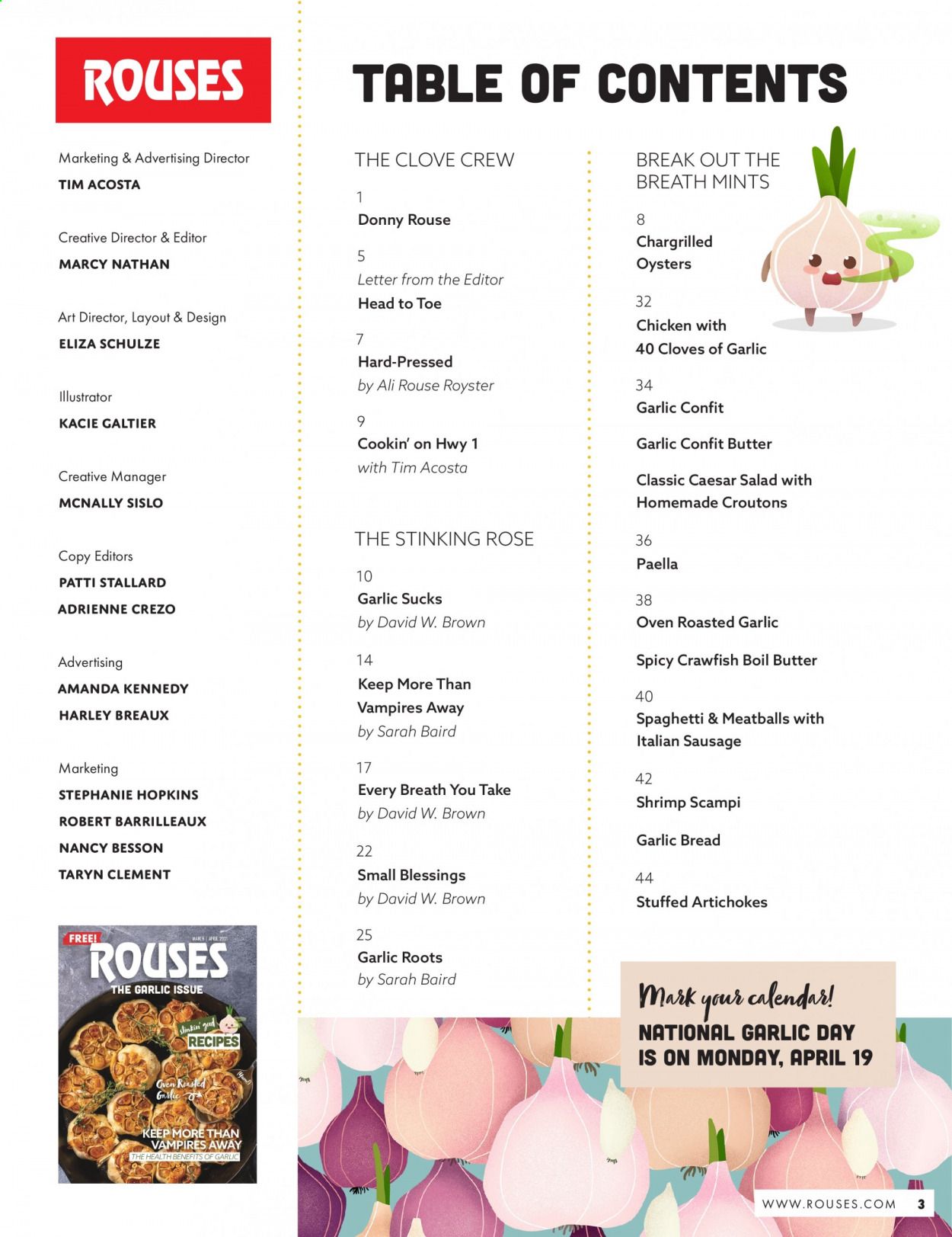 Rouses Markets (AL, LA, MS) Weekly Ad Flyer March 1 to April 30