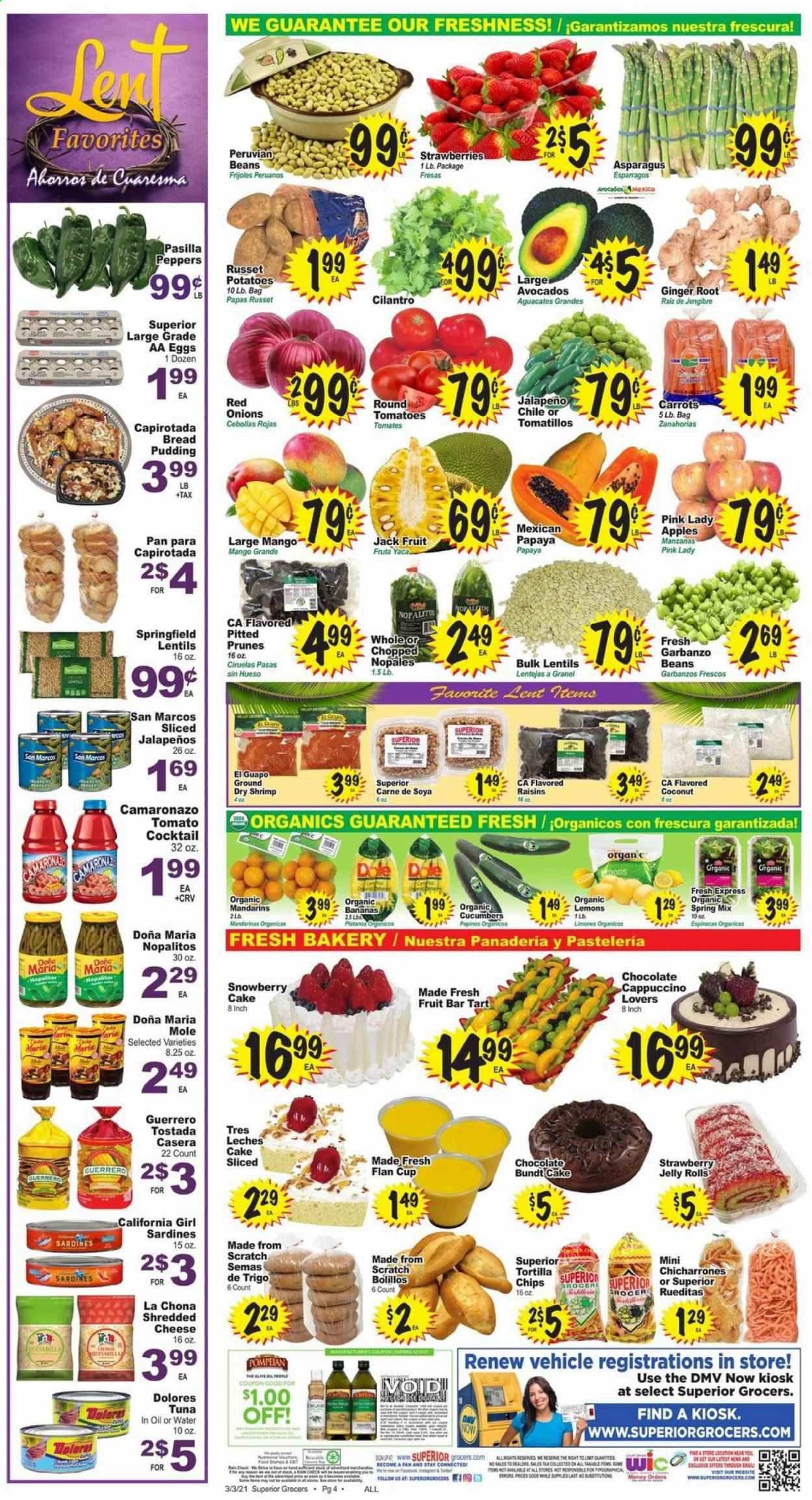 Superior Grocers Weekly Ad Flyer March 3 to March 9