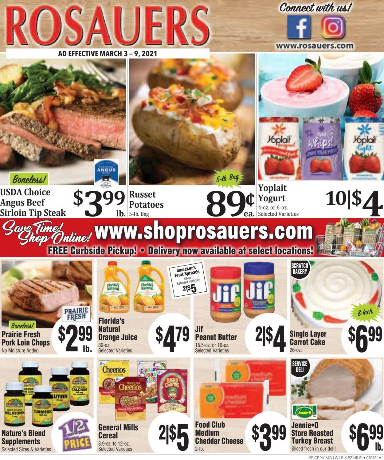 Rosauers Weekly Ad Flyer March 3 to March 9