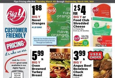 Big Y (MA) Weekly Ad Flyer March 4 to March 10