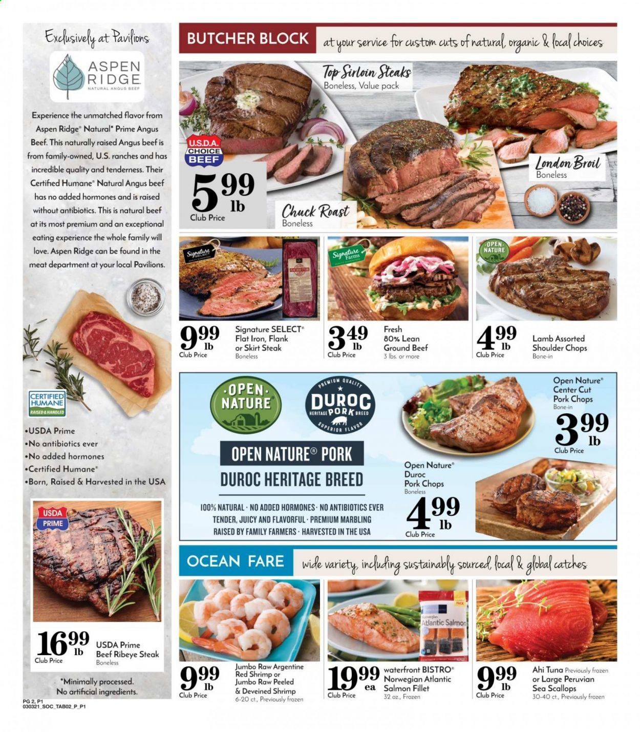 Pavilions (CA) Weekly Ad Flyer March 3 to March 9