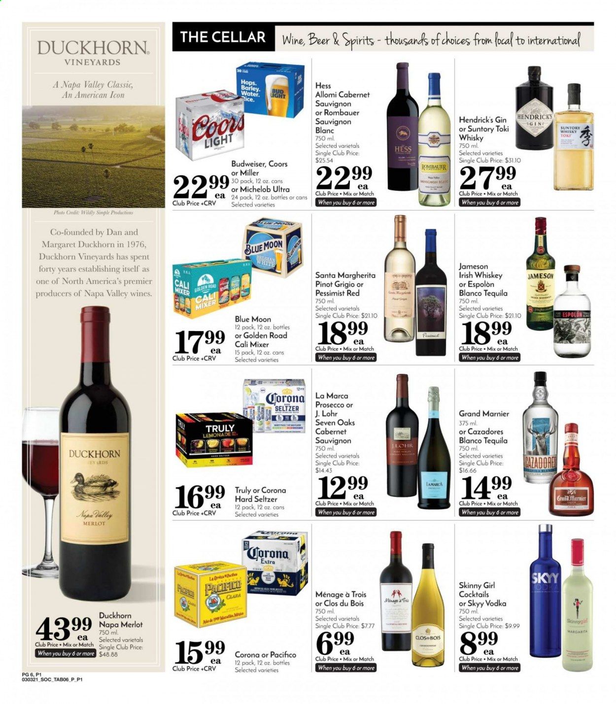 Pavilions (CA) Weekly Ad Flyer March 3 to March 9