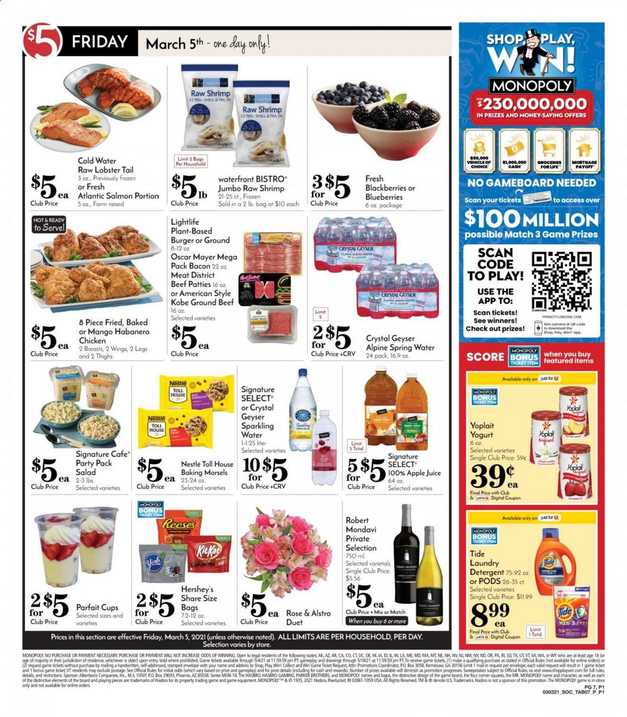 Pavilions (CA) Weekly Ad Flyer March 3 to March 9