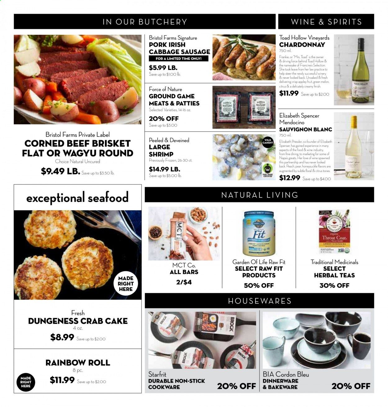 Bristol Farms (CA) Weekly Ad Flyer March 3 to March 16