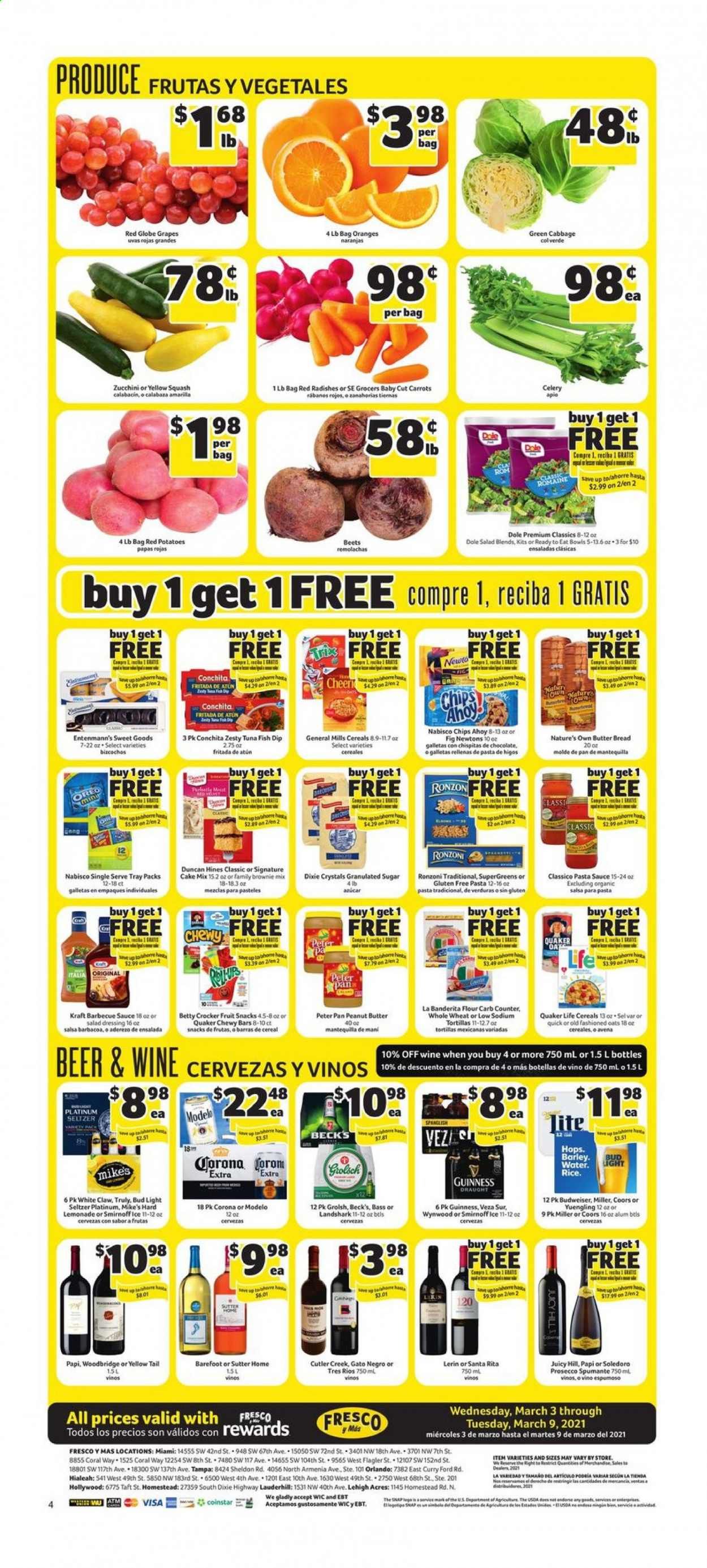 Fresco y Más Weekly Ad Flyer March 3 to March 9