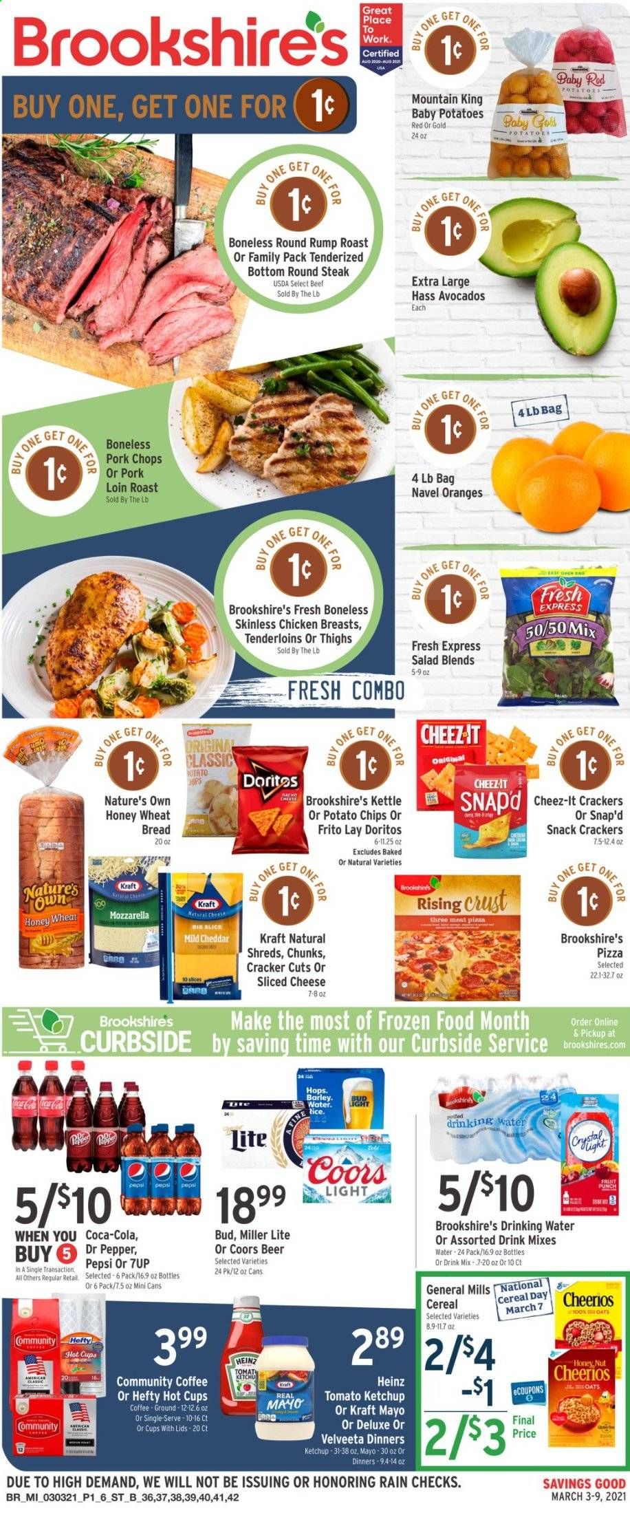 Brookshires Weekly Ad Flyer March 3 to March 9