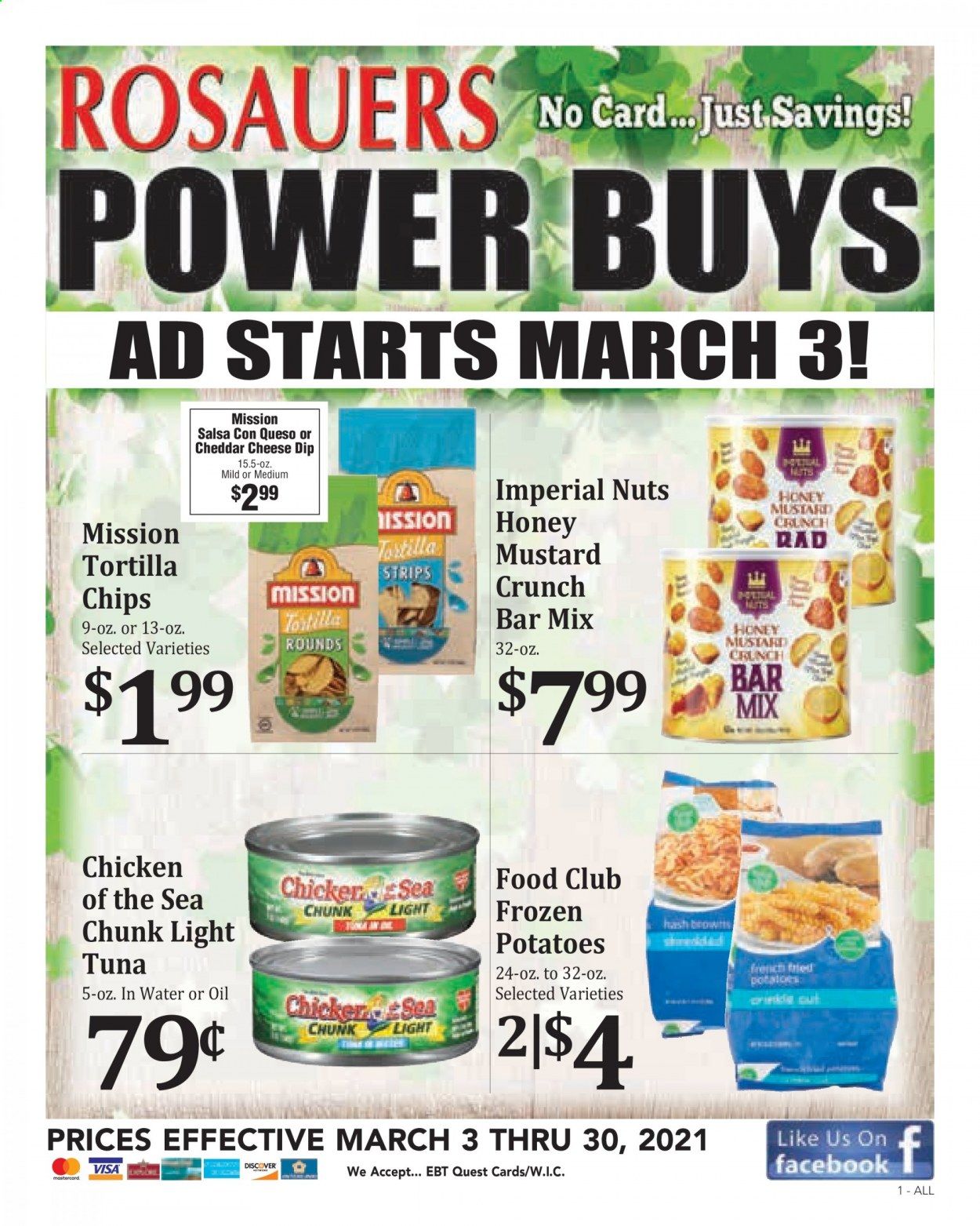 Rosauers Weekly Ad Flyer March 3 to March 30