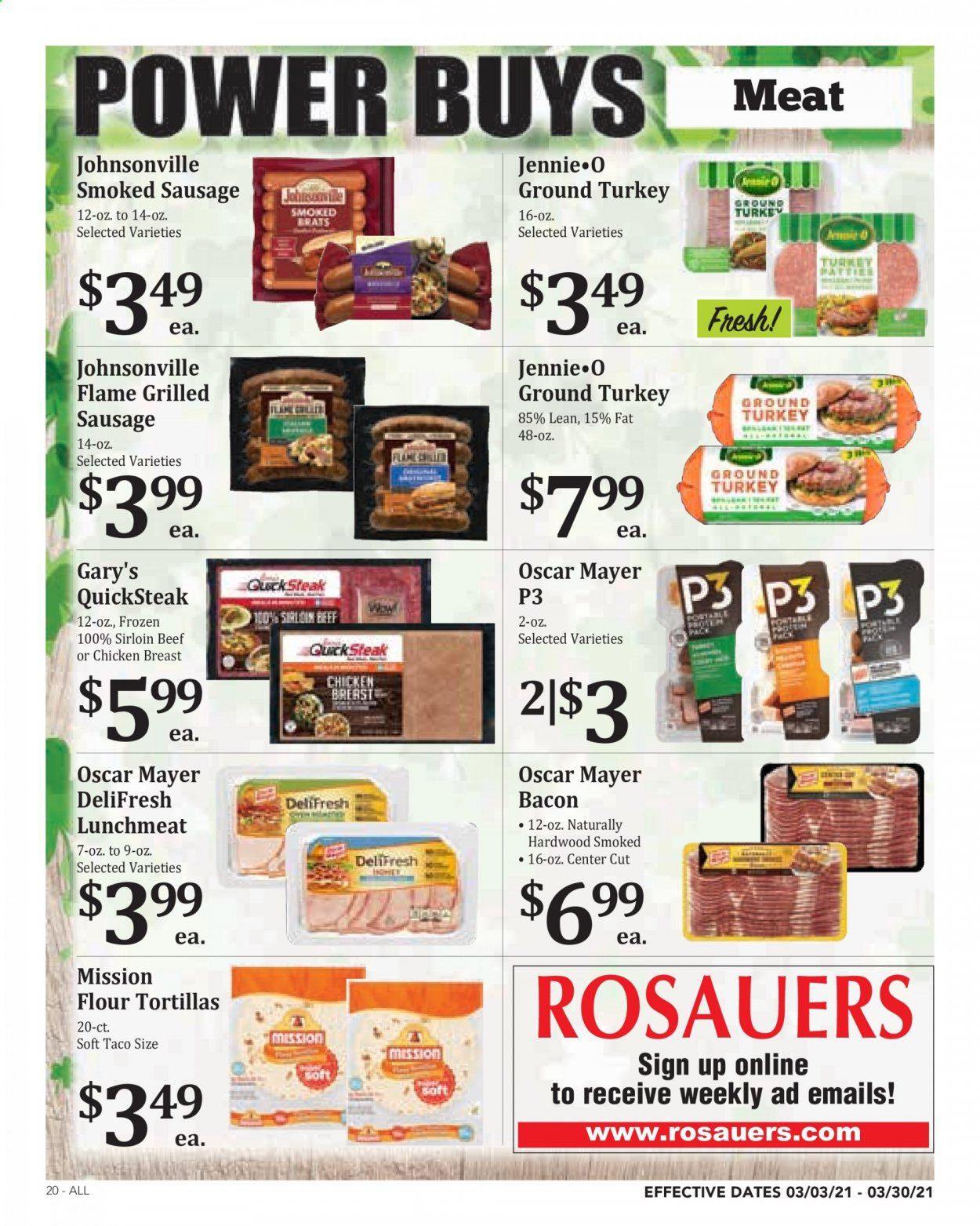 Rosauers Weekly Ad Flyer March 3 to March 30