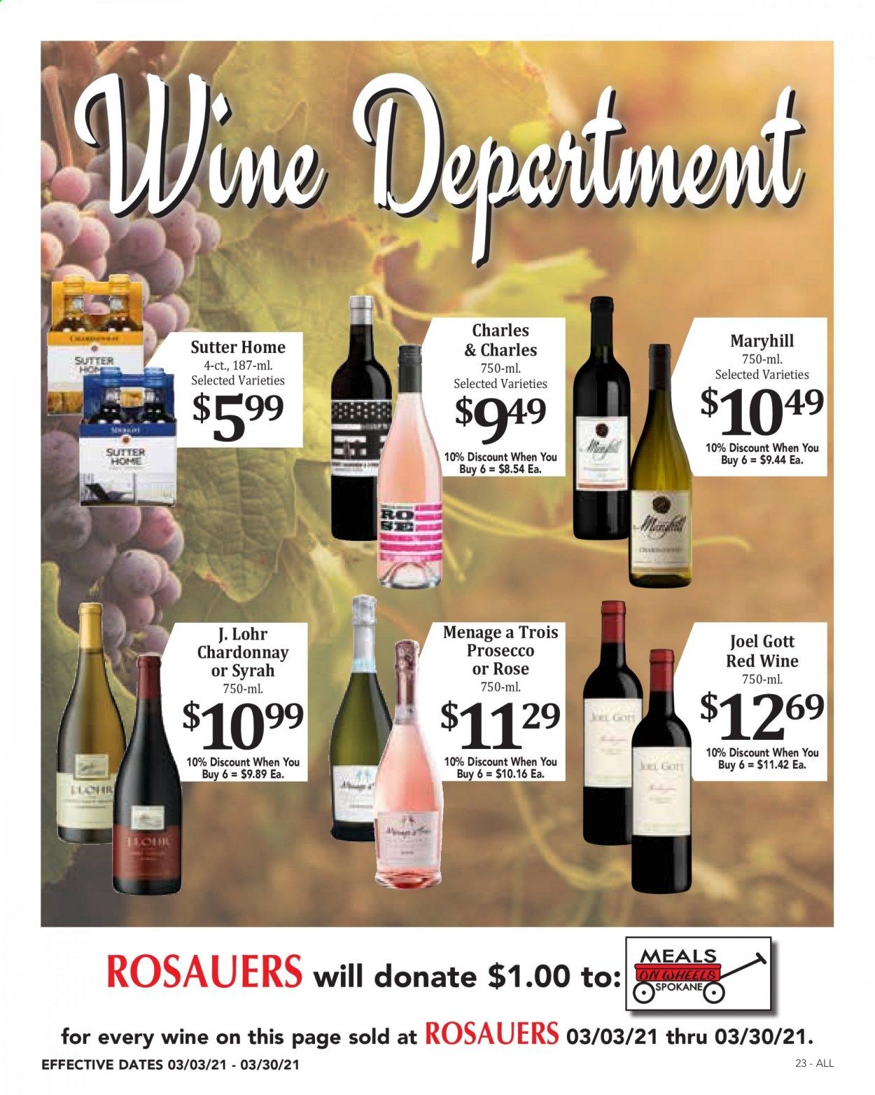 Rosauers Weekly Ad Flyer March 3 to March 30