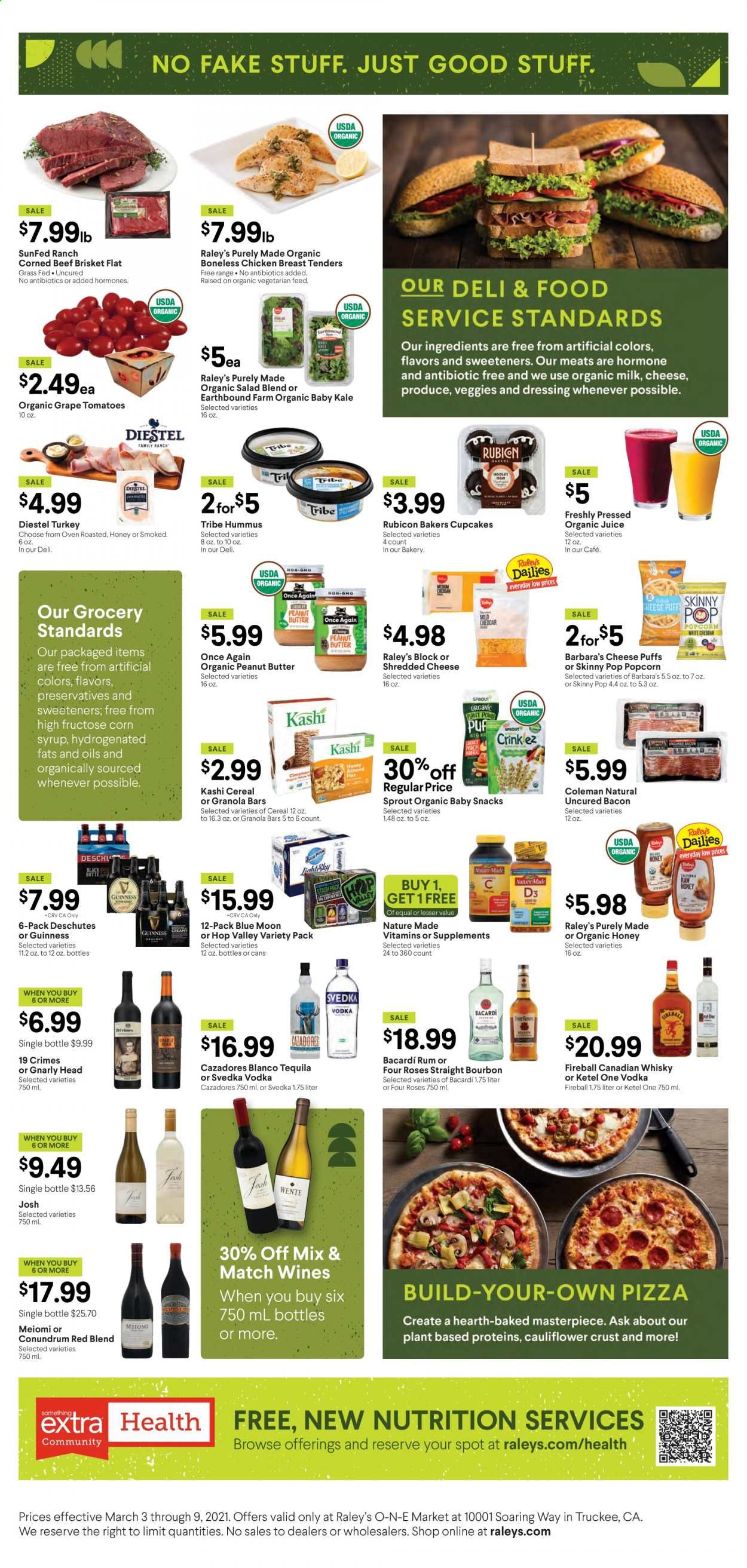 Raley's (CA) Weekly Ad Flyer March 3 to March 9